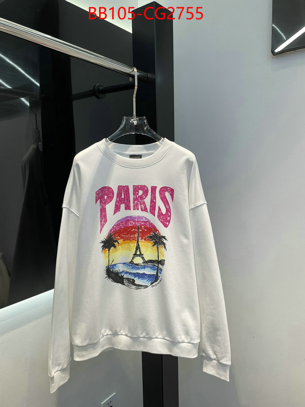 Clothing-Balenciaga where to buy fakes ID: CG2755 $: 105USD