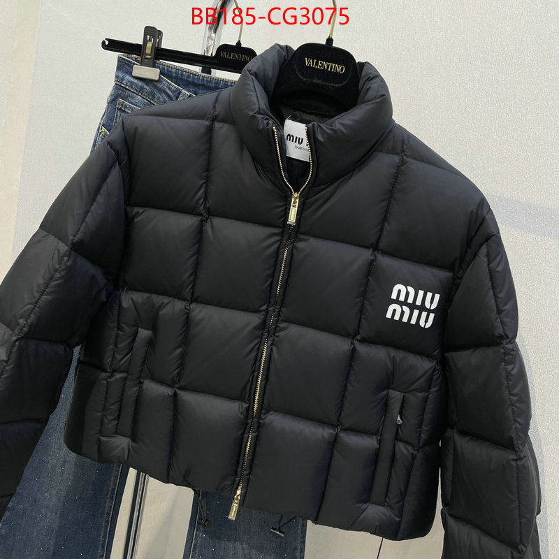 Down jacket Women-Miu Miu best replica 1:1 ID: CG3075 $: 185USD