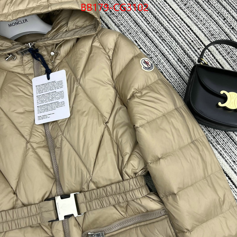 Down jacket Women-Moncler only sell high-quality ID: CG3102 $: 179USD