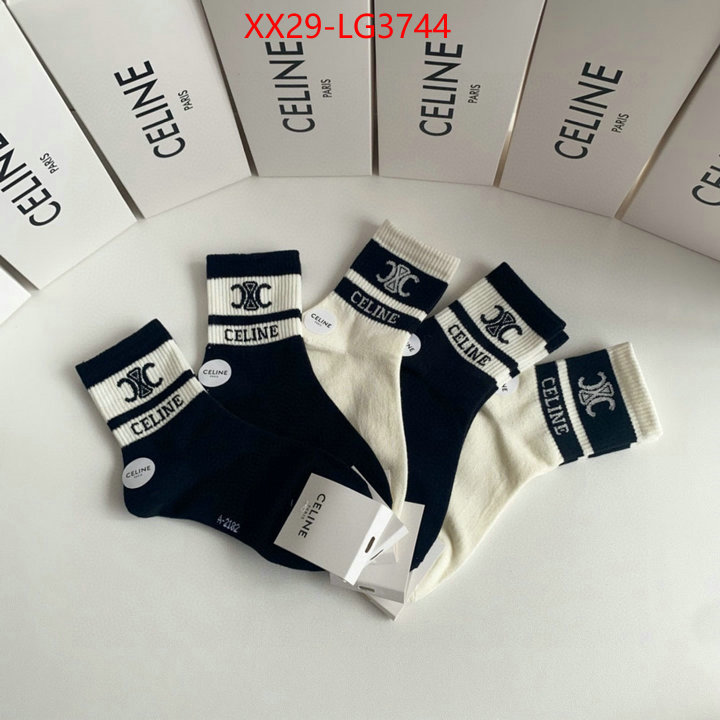 Sock-CELINE buy aaaaa cheap ID: LG3744 $: 29USD