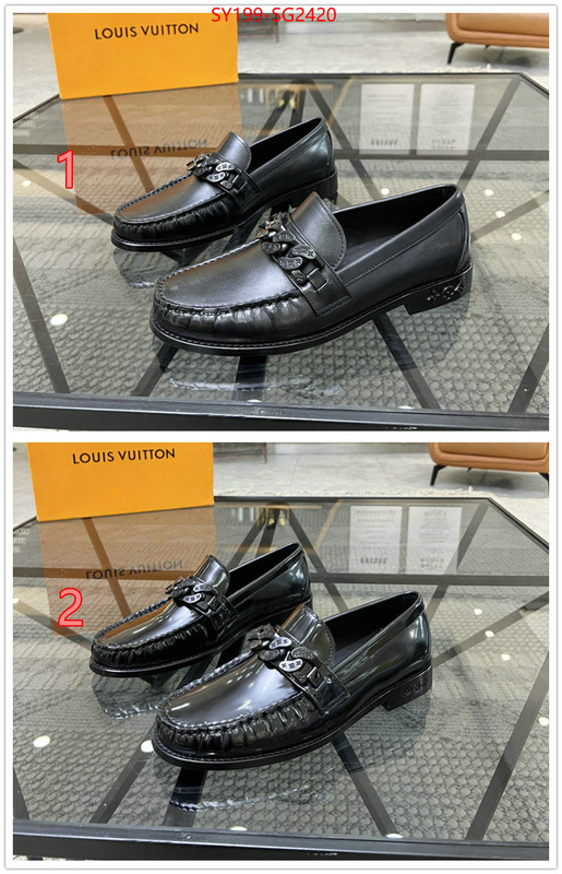 Men Shoes-LV what is a 1:1 replica ID: SG2420 $: 199USD