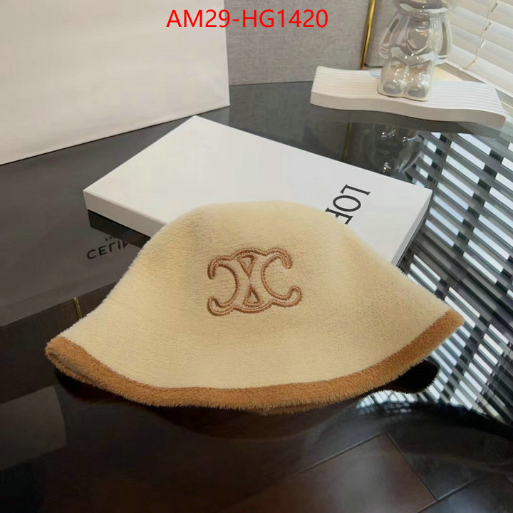 Cap(Hat)-Celine store ID: HG1420 $: 29USD