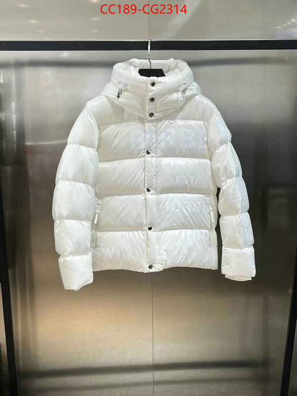 Down jacket Women-Burberry same as original ID: CG2314 $: 189USD