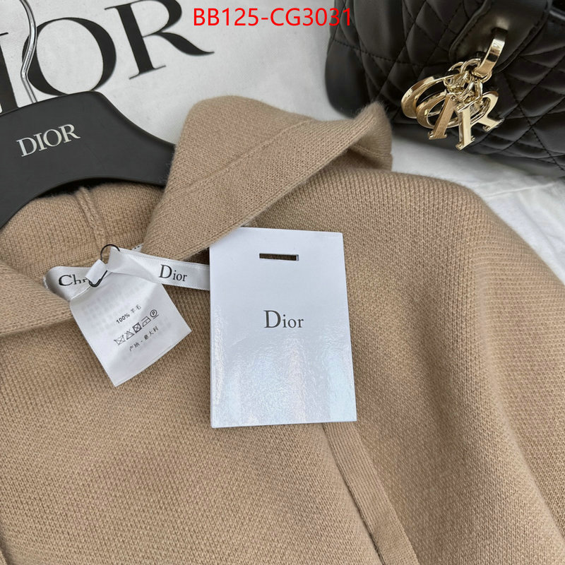 Clothing-Dior fashion replica ID: CG3031 $: 125USD