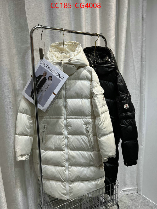 Down jacket Men-Moncler buy aaaaa cheap ID: CG4008 $: 185USD