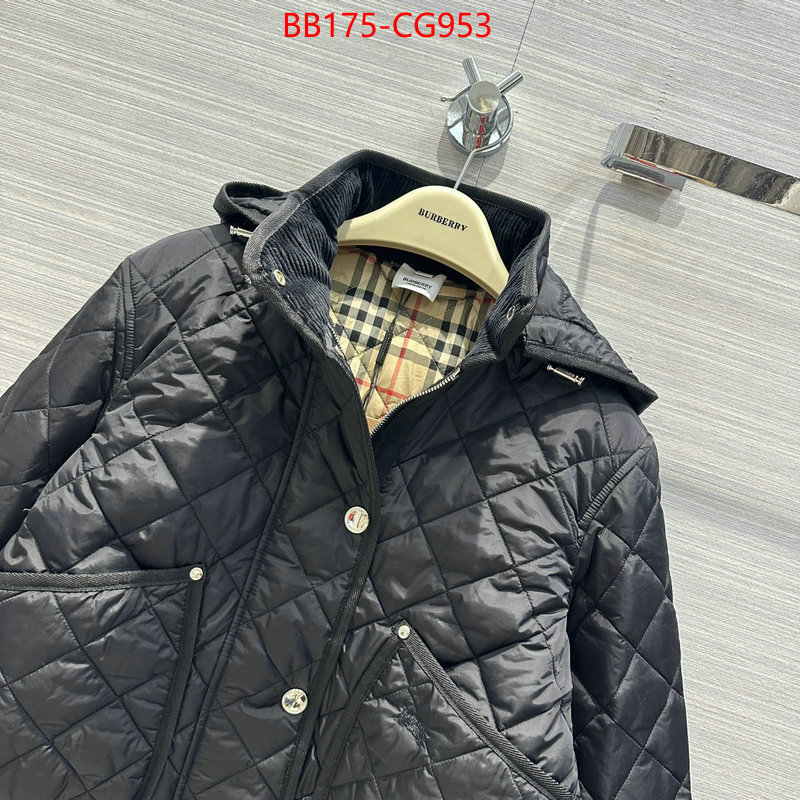 Down jacket Women-Burberry fashion ID: CG953 $: 175USD