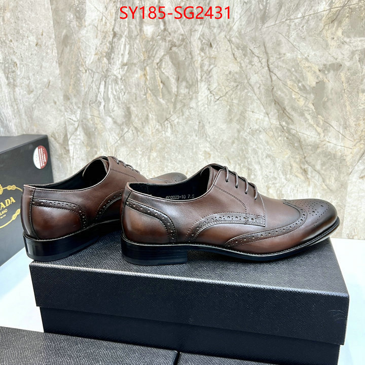 Men shoes-Prada best site for replica ID: SG2431 $: 185USD