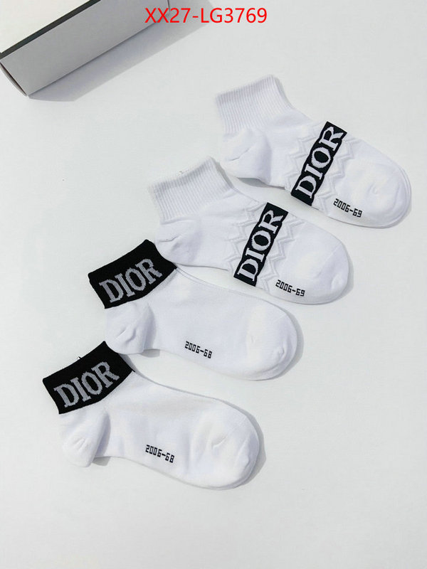 Sock-Dior best quality replica ID: LG3769 $: 27USD