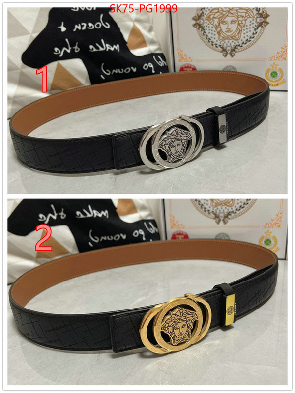 Belts-Versace best wholesale replica ID: PG1999 $: 75USD