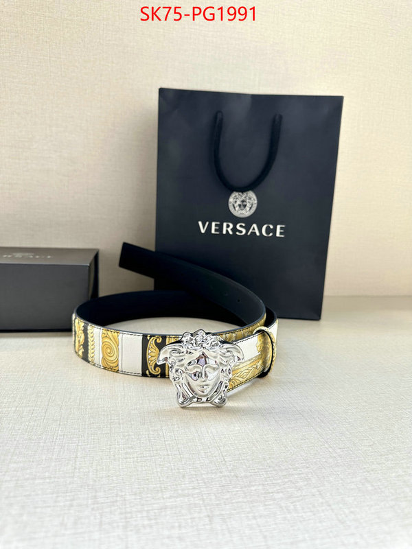 Belts-Versace how to start selling replica ID: PG1991 $: 75USD