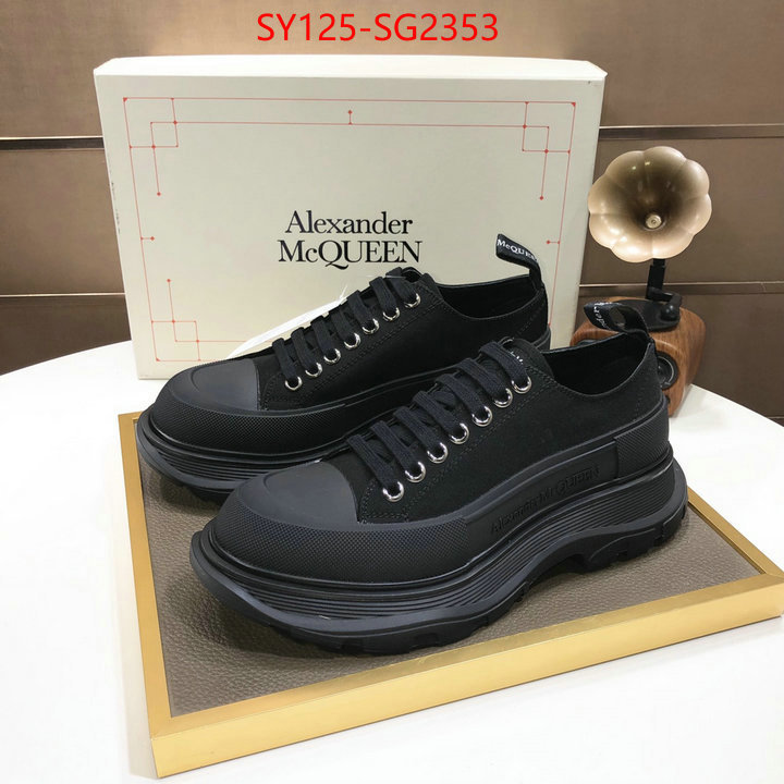 Men Shoes-Alexander McQueen can you buy knockoff ID: SG2353 $: 125USD