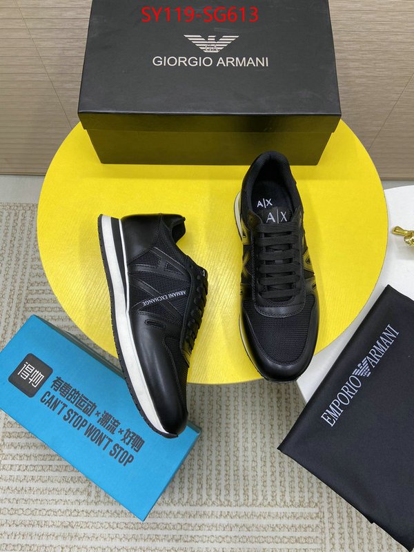 Men shoes-Armani high quality perfect ID: SG613 $: 119USD