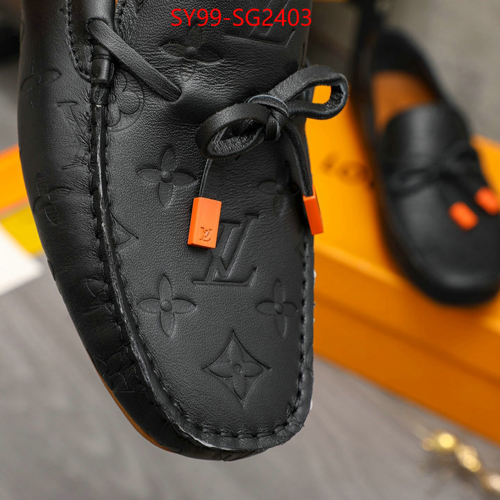 Men Shoes-LV designer fake ID: SG2403 $: 99USD