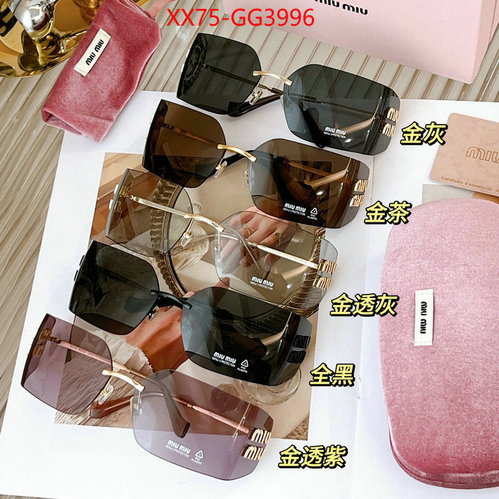 Glasses-Miu Miu buy ID: GG3996 $: 75USD