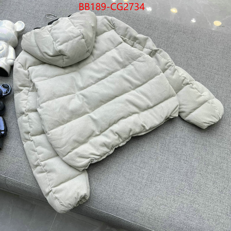 Down jacket Women-Prada cheap ID: CG2734 $: 189USD