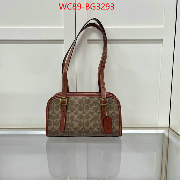 Coach Bags(4A)-Handbag- best replica new style ID: BG3293 $: 89USD