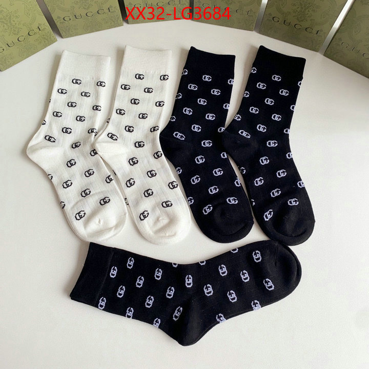 Sock-Gucci buy cheap replica ID: LG3684 $: 32USD