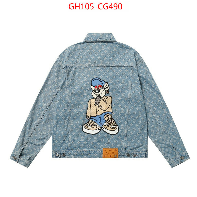 Clothing-LV best quality designer ID: CG490 $: 105USD