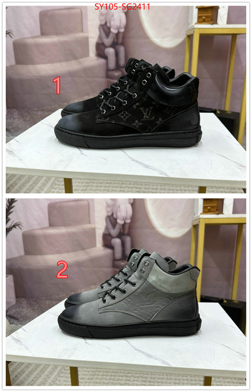 Men Shoes-LV buy the best replica ID: SG2411 $: 105USD