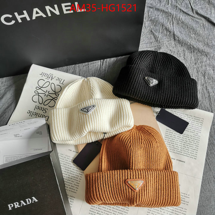 Cap (Hat)-Prada buy high quality cheap hot replica ID: HG1521 $: 35USD