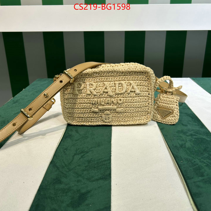 Prada Bags (TOP)-Diagonal- replicas buy special ID: BG1598 $: 219USD