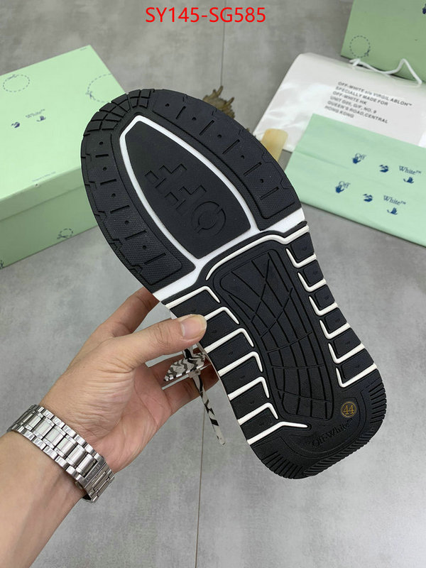 Men Shoes-Offwhite best quality fake ID: SG585 $: 145USD