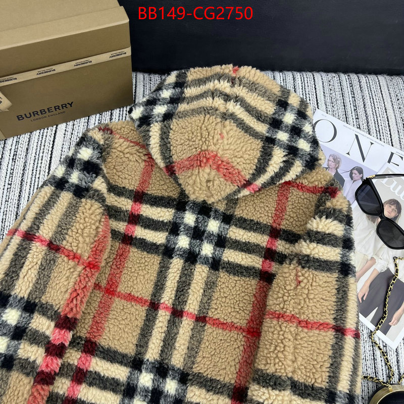 Clothing-Burberry counter quality ID: CG2750 $: 149USD