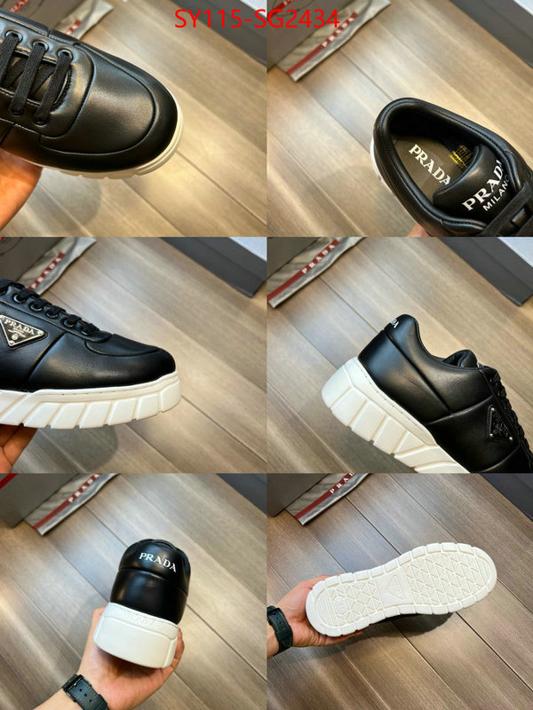 Men shoes-Prada fake ID: SG2434 $: 115USD