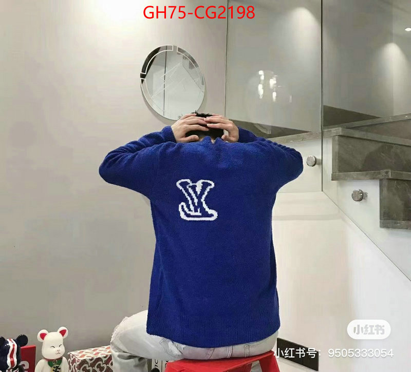 Clothing-LV wholesale imitation designer replicas ID: CG2198 $: 75USD