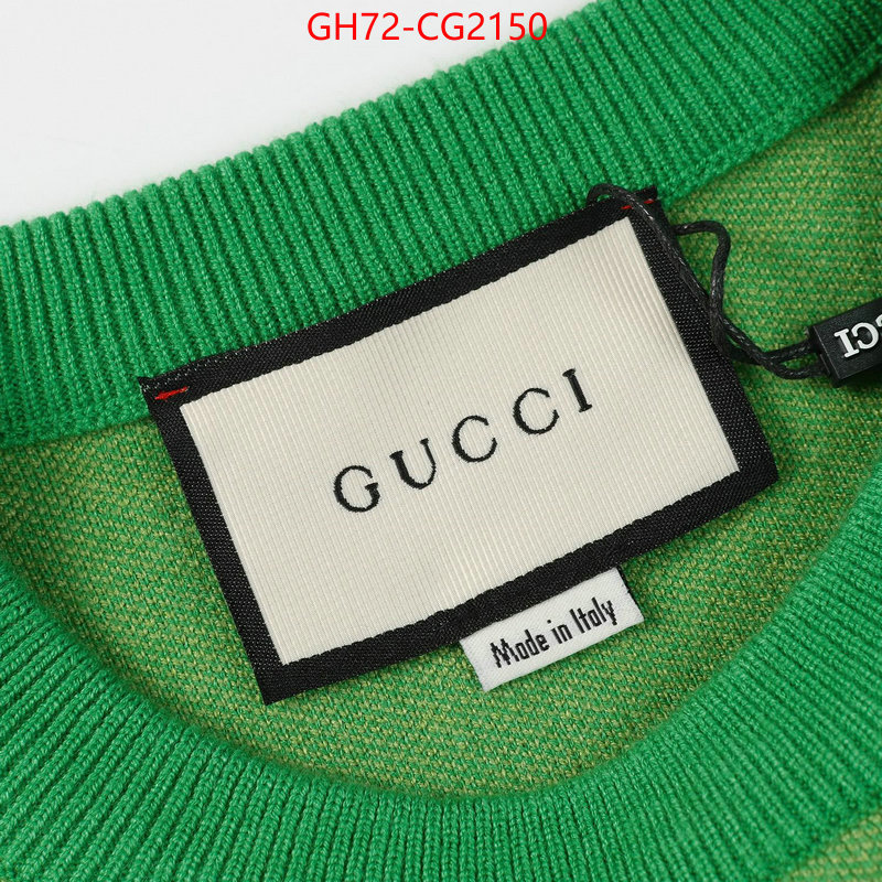 Clothing-Gucci luxury cheap replica ID: CG2150 $: 72USD