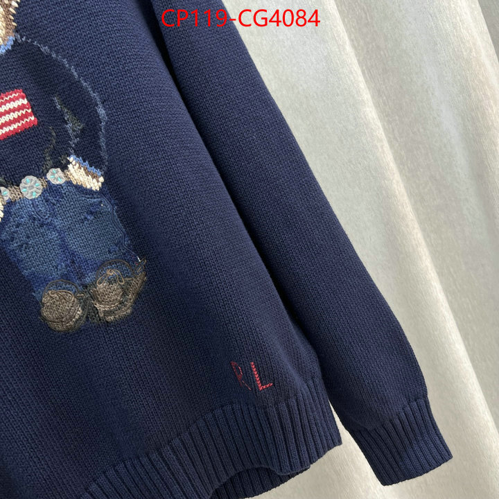 Clothing-Polo Ralph Lauren wholesale imitation designer replicas ID: CG4084 $: 119USD