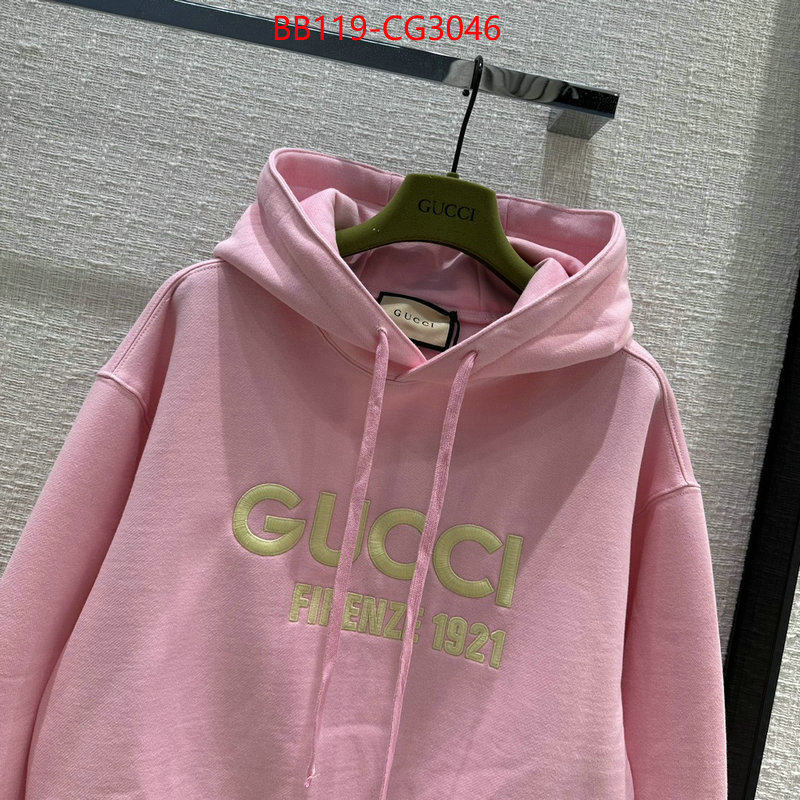 Clothing-Gucci shop cheap high quality 1:1 replica ID: CG3046 $: 119USD
