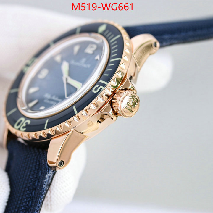 Watch(TOP)-Blancpain designer replica ID: WG661 $: 519USD