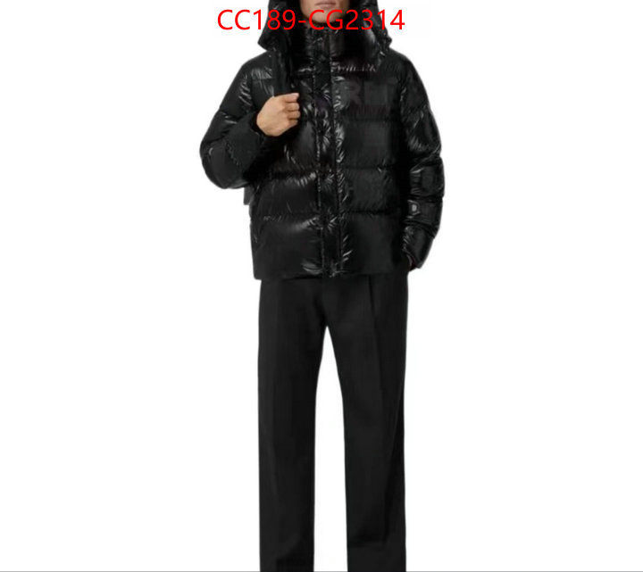 Down jacket Men-Burberry from china ID: CG2314 $: 189USD