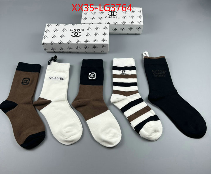 Sock-Chanel same as original ID: LG3764 $: 35USD