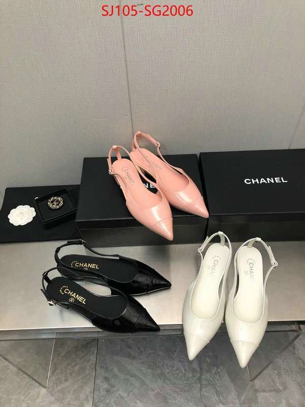 Women Shoes-Chanel replica aaaaa designer ID: SG2006 $: 105USD