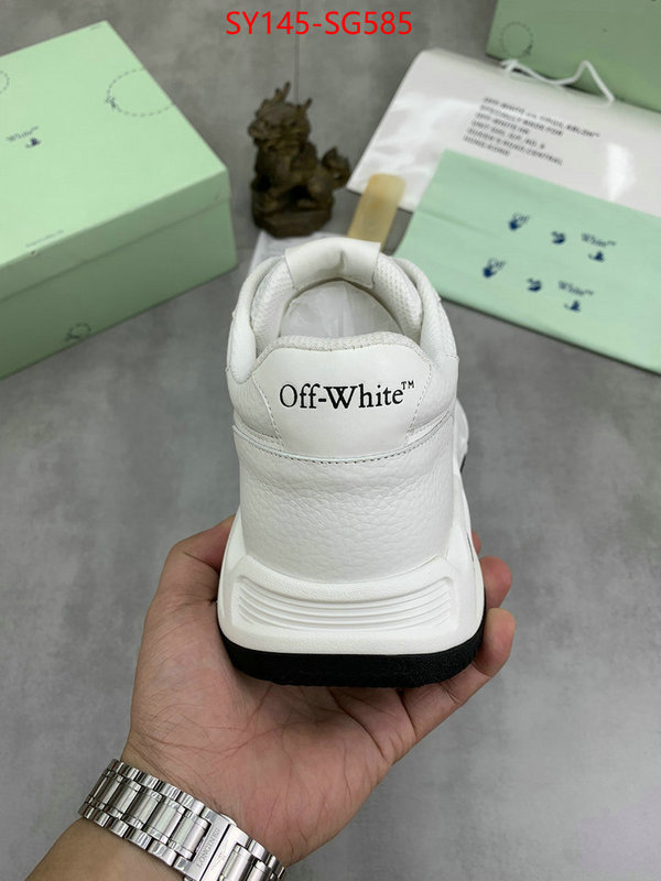 Men Shoes-Offwhite best quality fake ID: SG585 $: 145USD