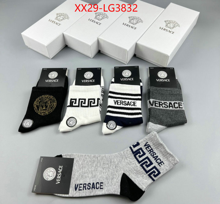 Sock-Versace the top ultimate knockoff ID: LG3832 $: 29USD