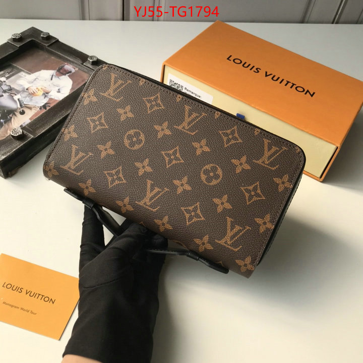 LV Bags(4A)-Wallet unsurpassed quality ID: TG1794 $: 55USD