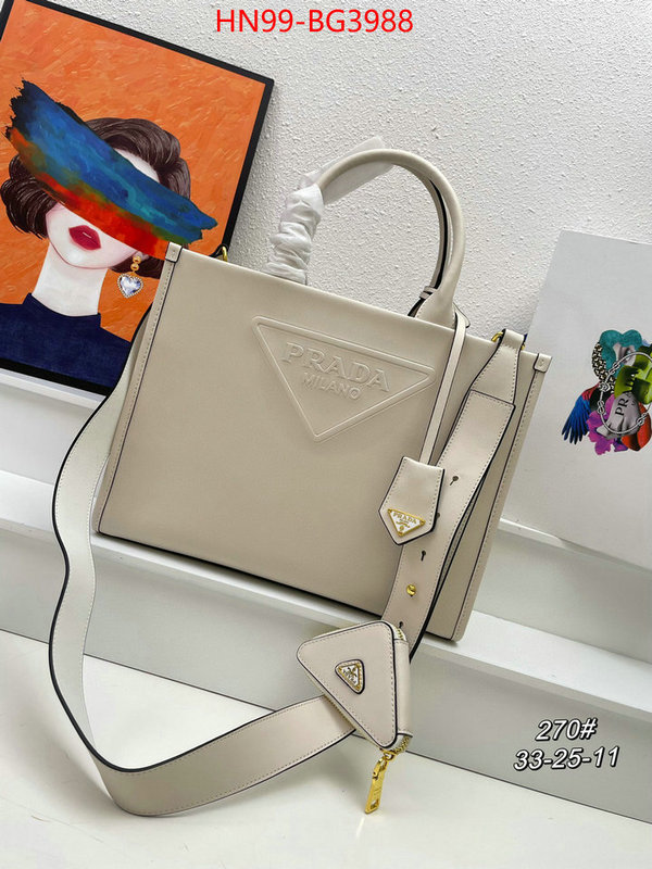 Prada Bags (4A)-Handbag- where can i buy ID: BG3988 $: 99USD