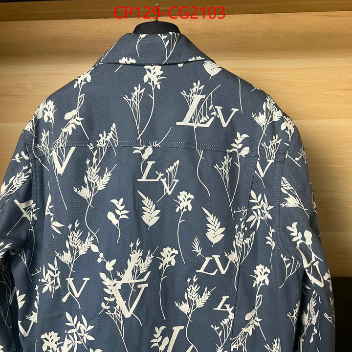 Clothing-LV highest quality replica ID: CG2103 $: 129USD