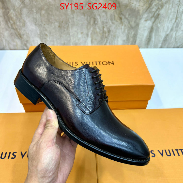 Men Shoes-LV what 1:1 replica ID: SG2409 $: 195USD