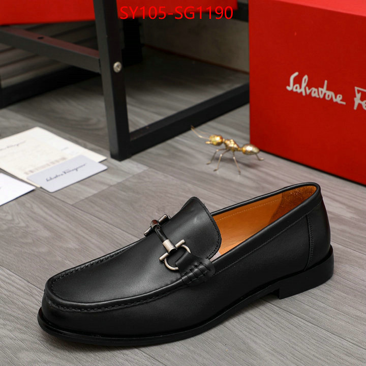 Men shoes-Ferragamo designer fake ID: SG1190 $: 105USD