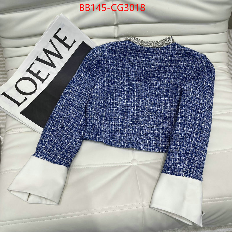 Clothing-Chanel shop the best high quality ID: CG3018 $: 145USD