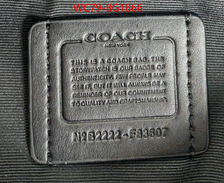 Coach Bags(4A)-Diagonal high-end designer ID: BG1866 $: 79USD