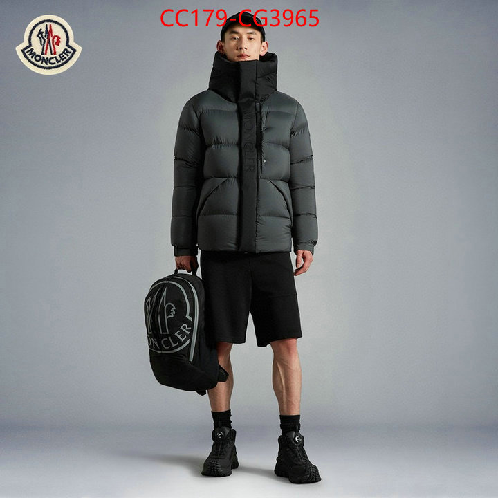 Down jacket Men-Moncler best designer replica ID: CG3965 $: 179USD