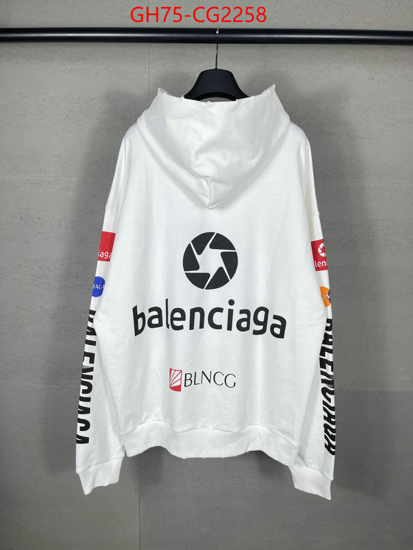 Clothing-Balenciaga aaaaa+ replica ID: CG2258 $: 75USD