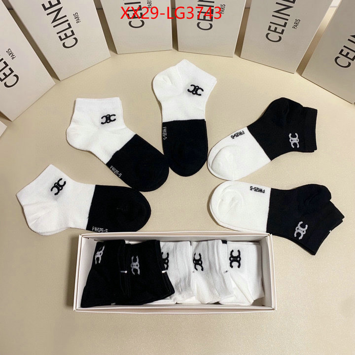 Sock-CELINE online from china ID: LG3743 $: 29USD