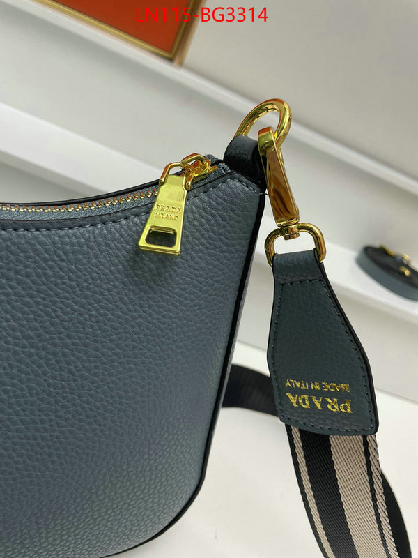 Prada Bags (4A)-Diagonal- new ID: BG3314 $: 115USD