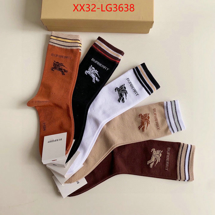 Sock-Burberry buy 2023 replica ID: LG3638 $: 32USD